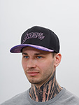 Бейсболка MITCHELL NESS арт. 6HSSFH21HW002-LALBKPR Los Angeles Lakers NBA (черный / фиолетовый)